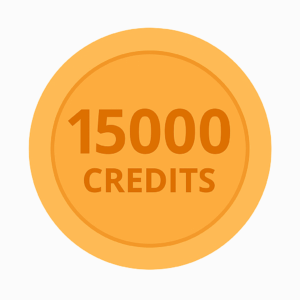 15,000 Credits