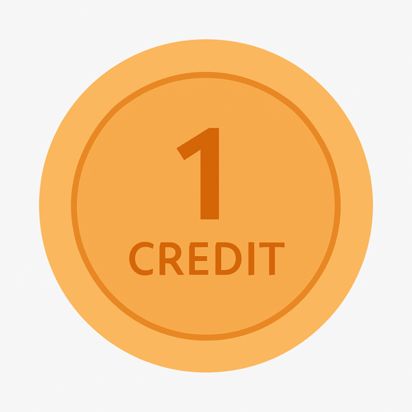 1 Testing Credit