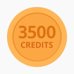 3500 Credits