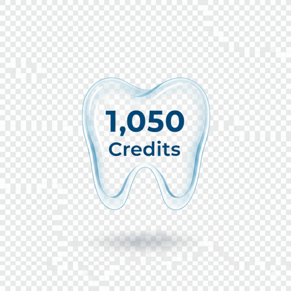 1,050 Credits